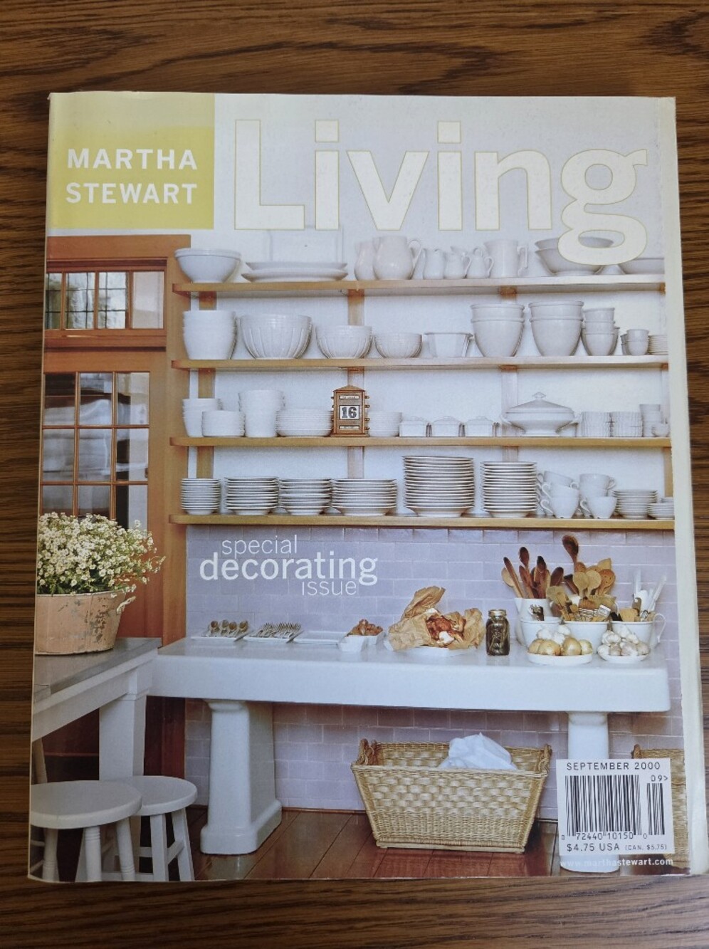 Martha Stewart Living Magazine, September 2000